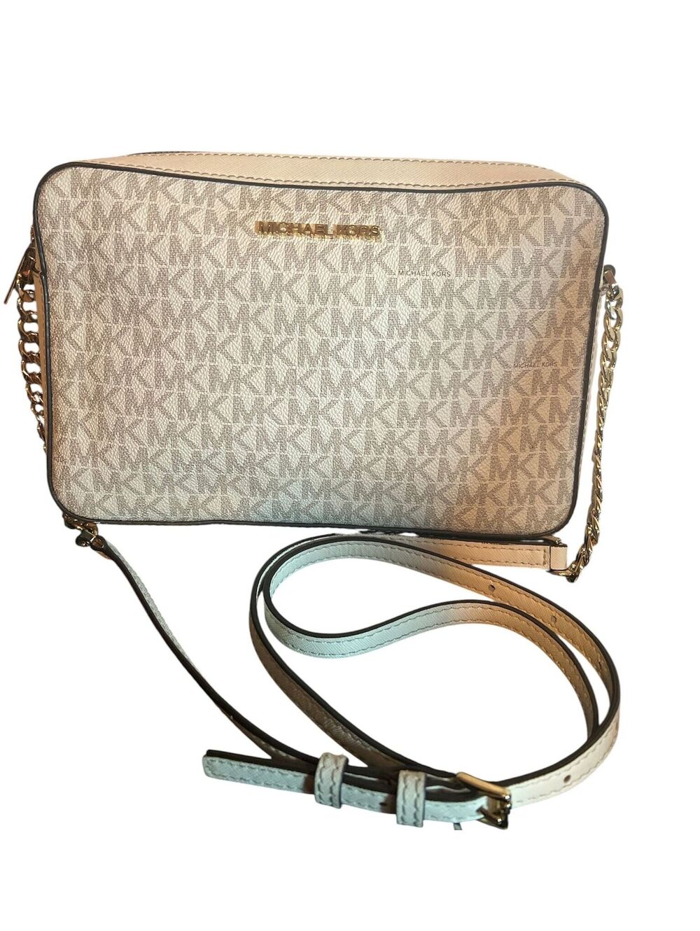 MK91. Michael Kors Jet Set Large East West Crossbody